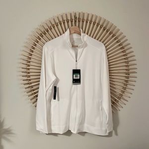 Nike dry fit UV jacket in size extra large white xl brand new with tags